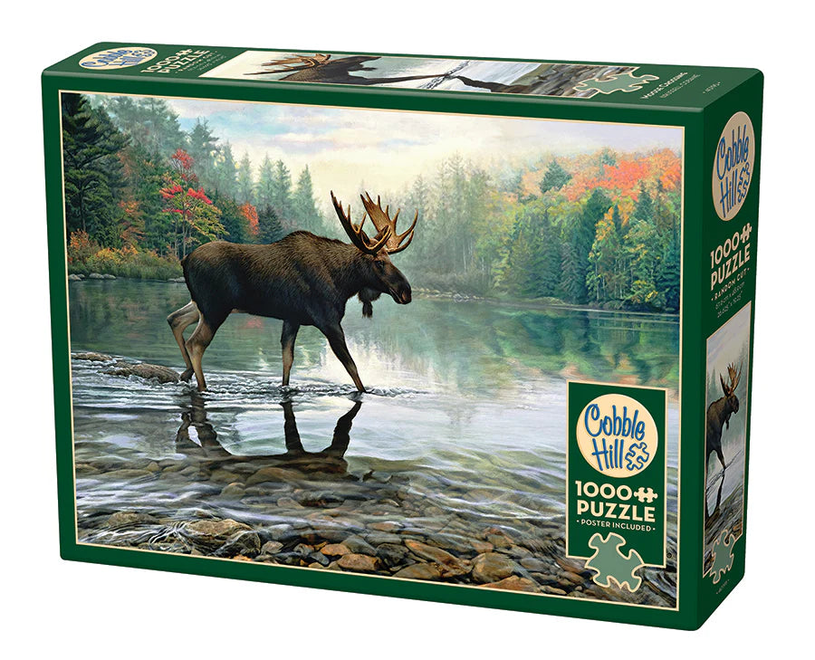 Puzzle: Moose Crossing (1,000 Piece)