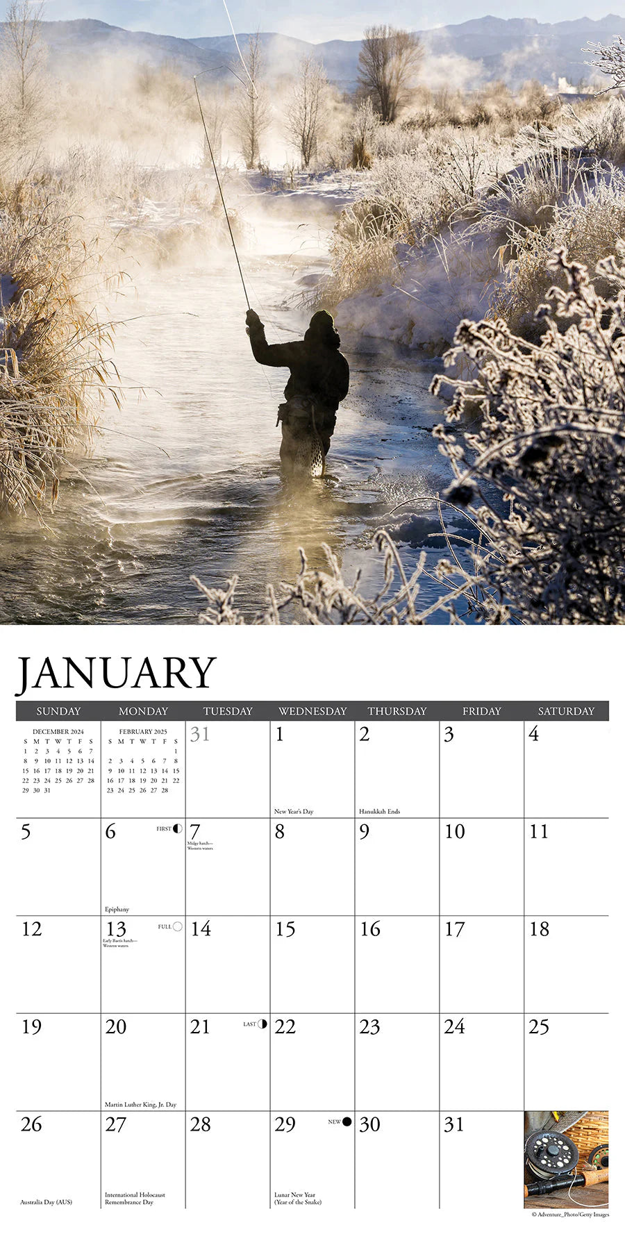 2025 Angler's Calendar