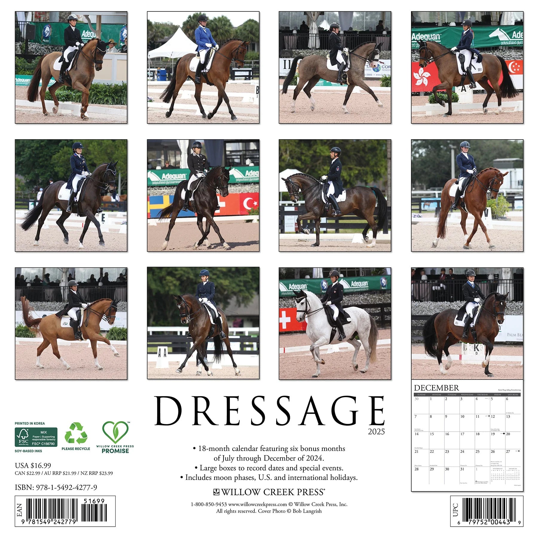 2025 Dressage Calendar