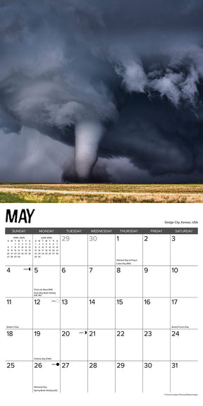 2025 Extreme Weather Calendar