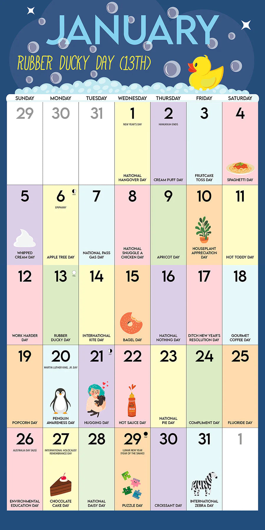 2025 Holidays For Days Calendar