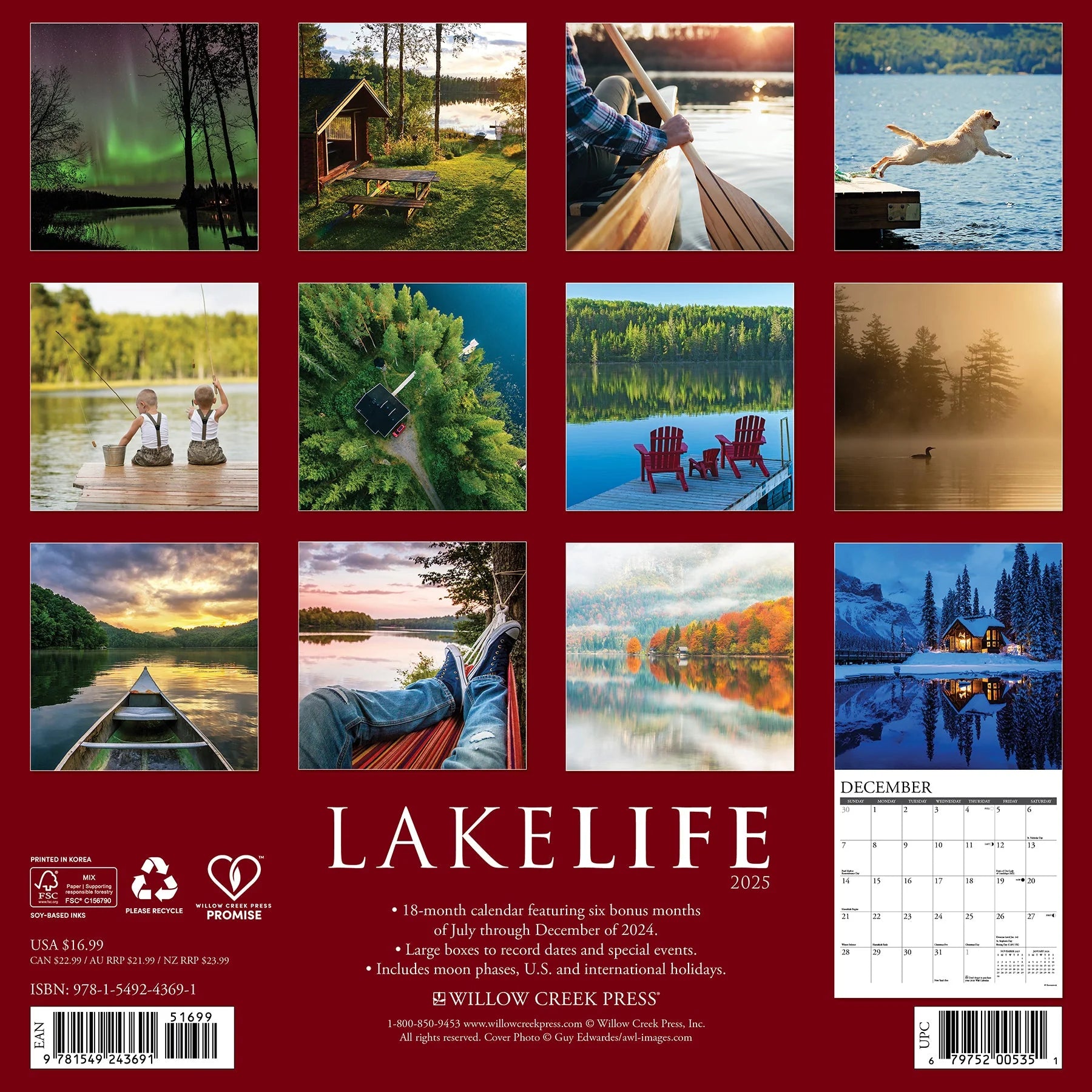 2025 LakeLife Calendar