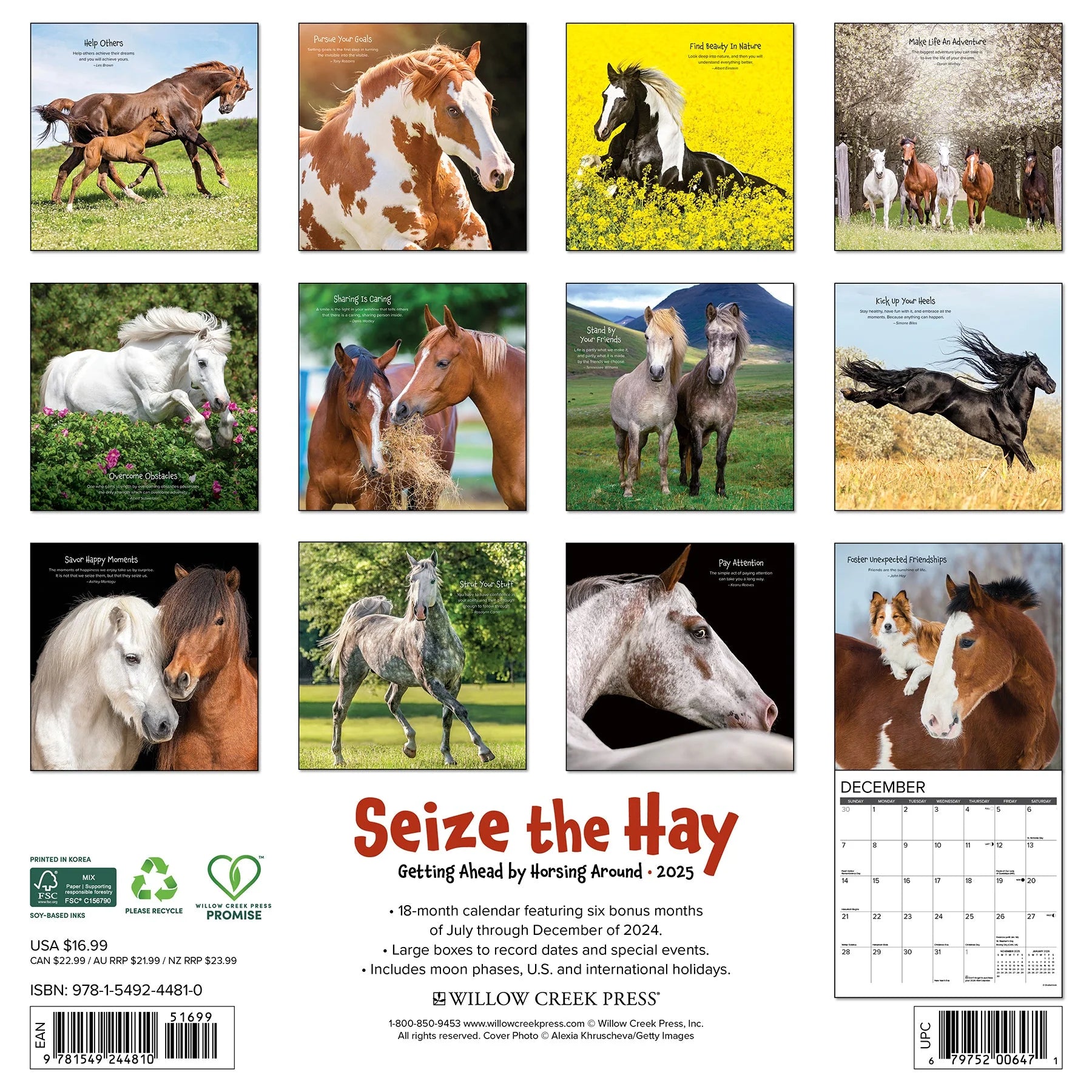 2025 Seize The Hay Calendar