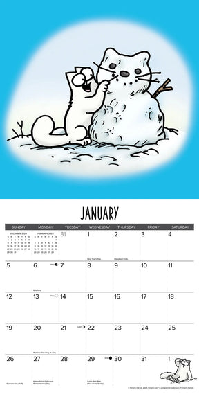 2025 Simon's Cat Calendar