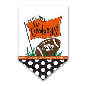 Collegiate "We all Cheer" Flag