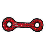 Tuffy Ultimate Tug-O-War-Red Paw Durable Squeak Toy