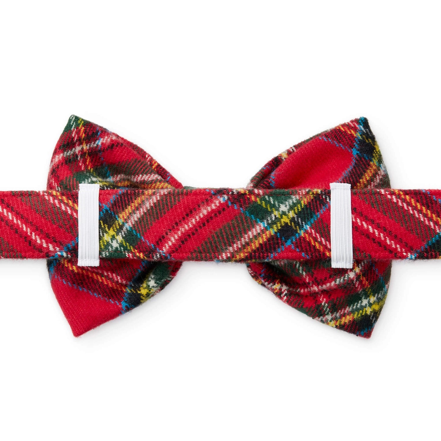 Dog Bow Tie Tartan Plaid Flannel