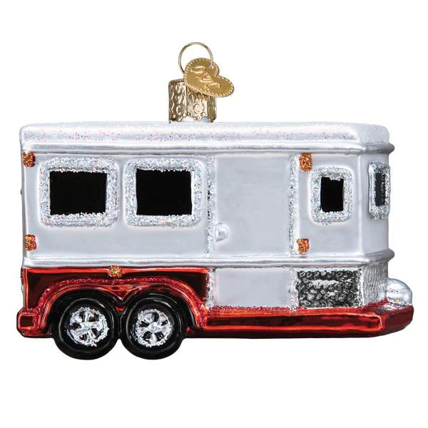 Old World Christmas - Horse Trailer Ornament