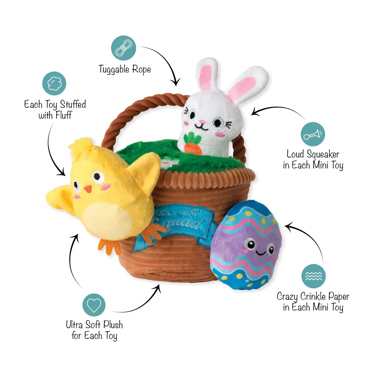 Petshop by Fringe Studio - Dog Toy Egg Hunt