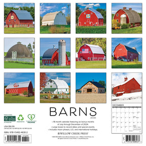 2025 Barns Calendar