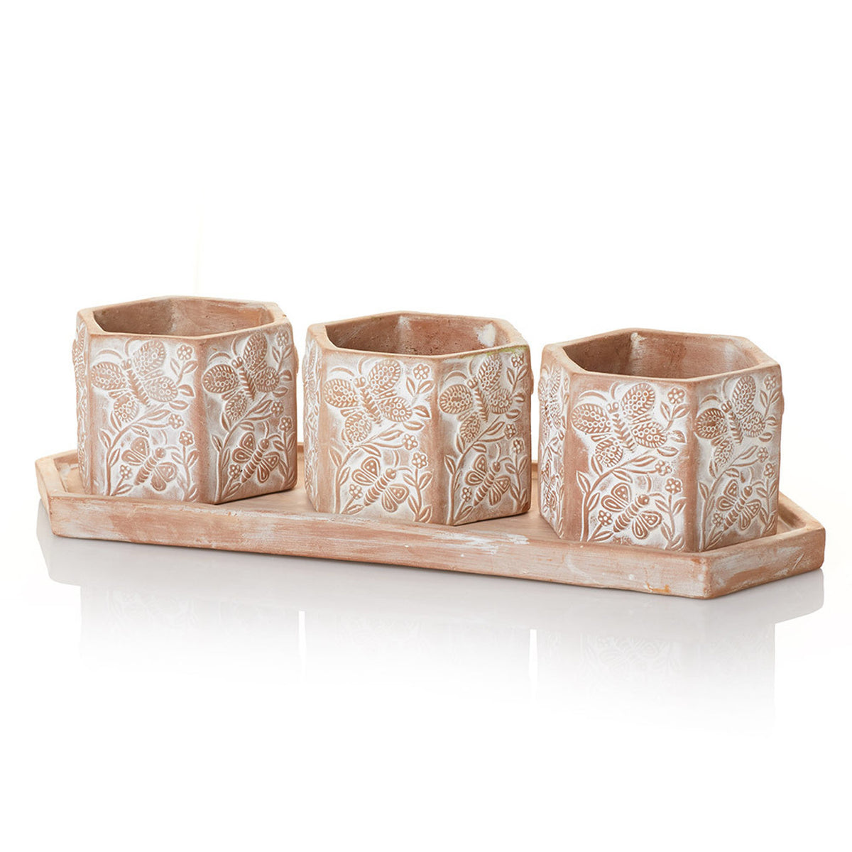 Basanta Meadow Planters (Set of 3)