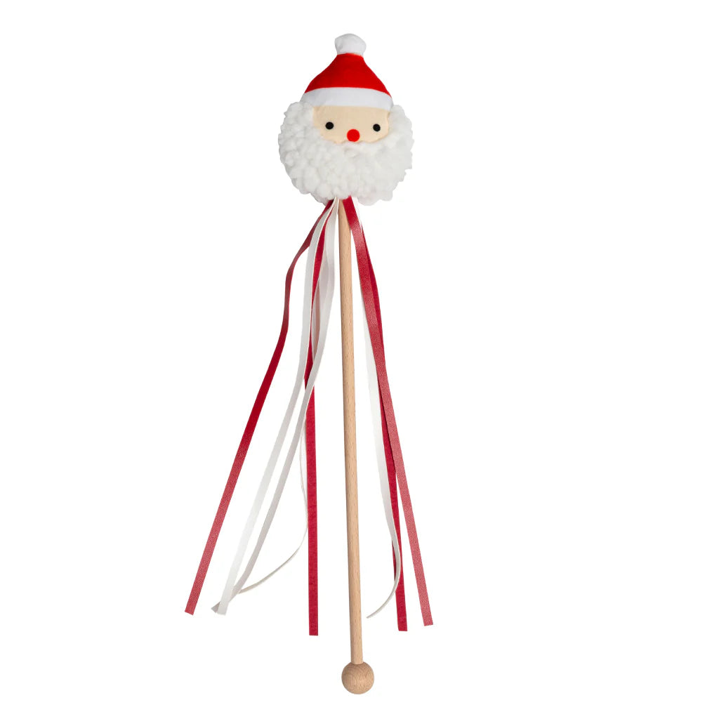 Holiday Santa Head Teaser Cat Toy