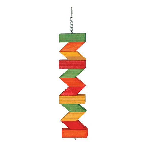 Caitec - Bird Toy Zig Zag Chew