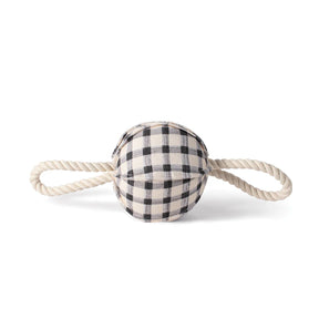 Petshop by Fringe Studio - Pulling You In Painted Gingham Dog Toy