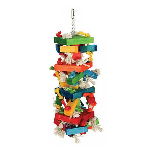 Caitec - Bird Toy Knots N Blocks