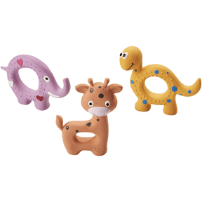 Latex Animal Ring Dog Toy