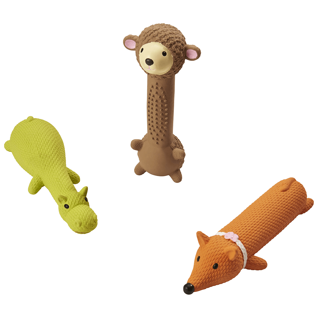 Latex Friends Dog Toy