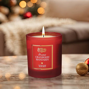 Old World Christmas - Candle Frosted Cranberry Mandarin