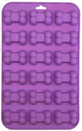 Dogtastic Jelly Shots Silicone Mold - Bone Shape Design