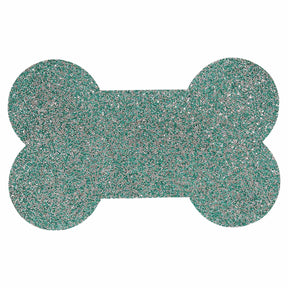 Placemat Dog Bone Multifaceted Rhinestones