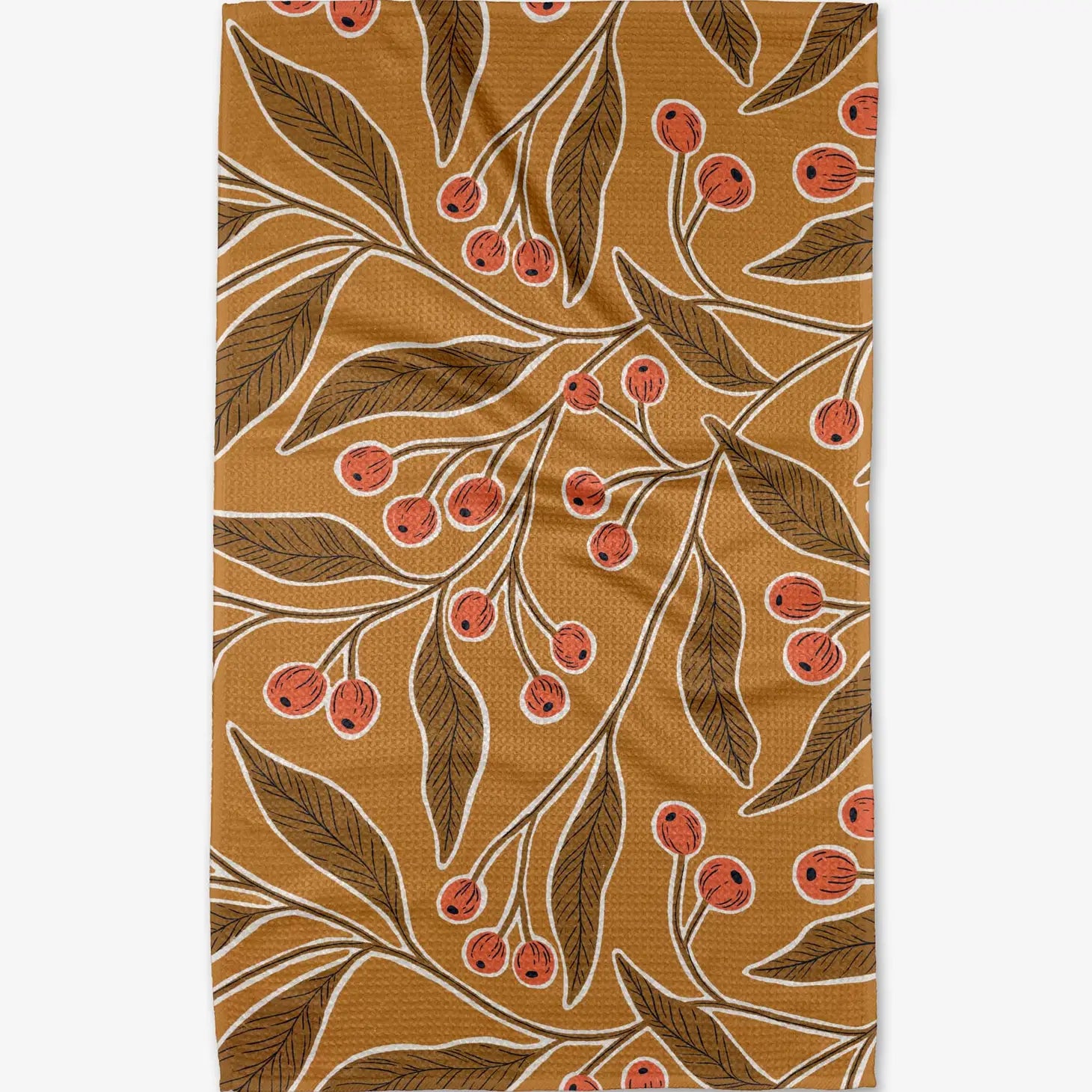 Geometry - Tea Towel Golden Berries