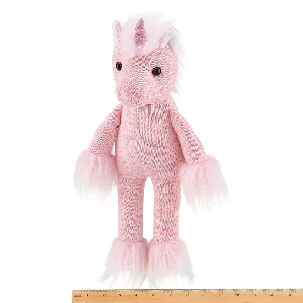 Bearington Collection - Rosy Glittertoes the Sock Monkey Unicorn