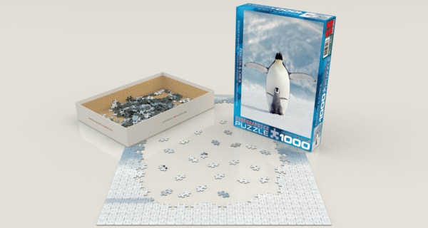 Puzzle Penguin & Chick