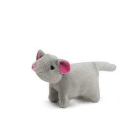 HuggleKats- Wee Squooshie Mice Plush With Pink Ears And Nose