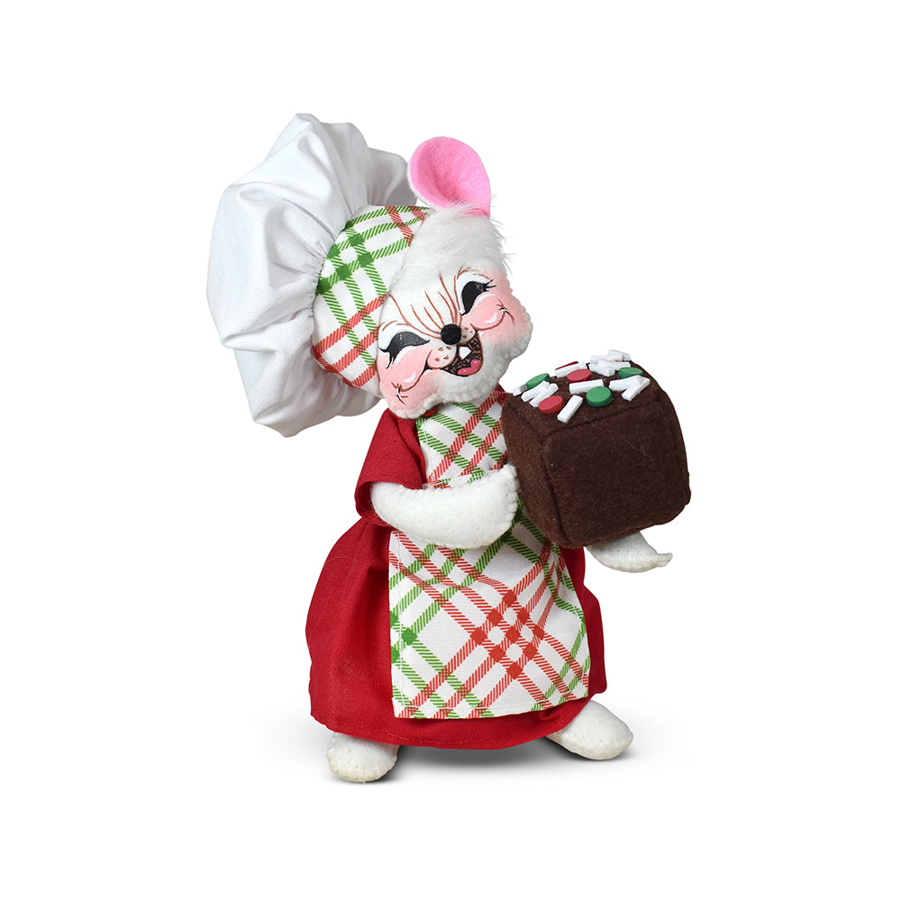 Annalee Fudge Chef Mouse 6"