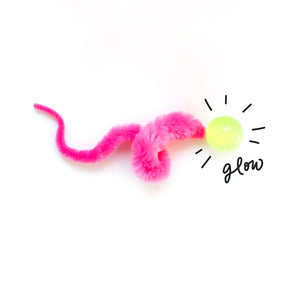 Dezi & Roo - Cat Toy Wiggly Glow Ball