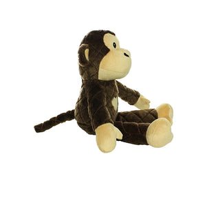 Mighty Safari Monkey Plush Squeaky Toy