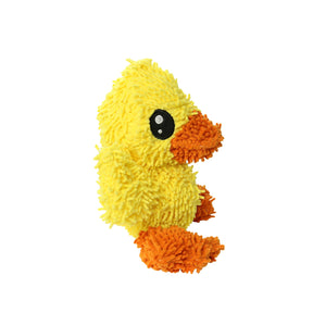 Mighty Microfiber Ball Medium Duck Squeaky Durable Toy