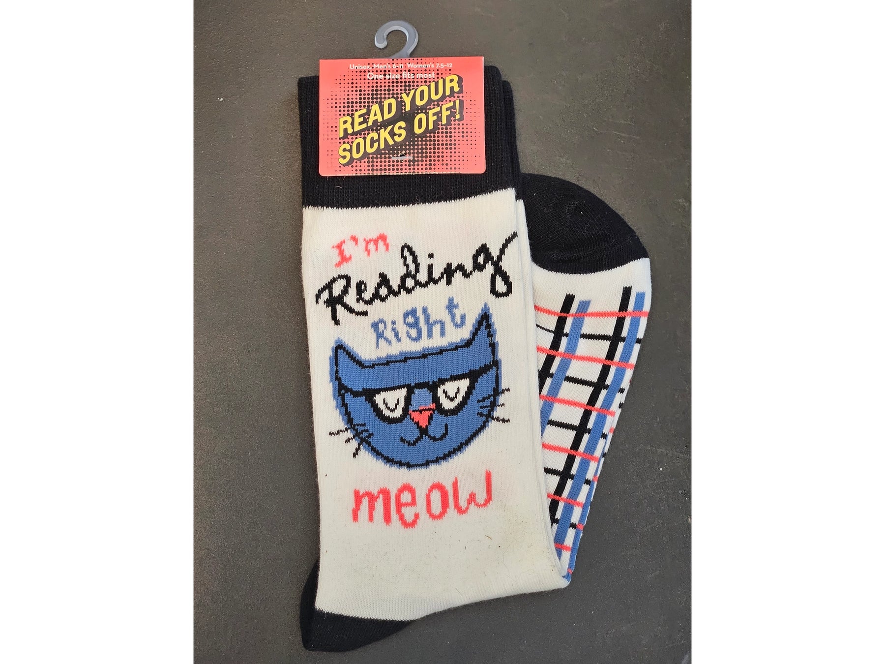 Socks I'm Reading Right Meow