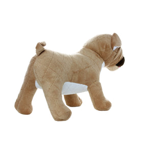 Mighty Farm Pug Plush Squeaky Dog Toy