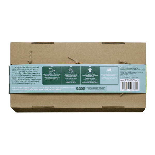 Enriched Life Garden Dig Box Small Animal Chews by Oxbow