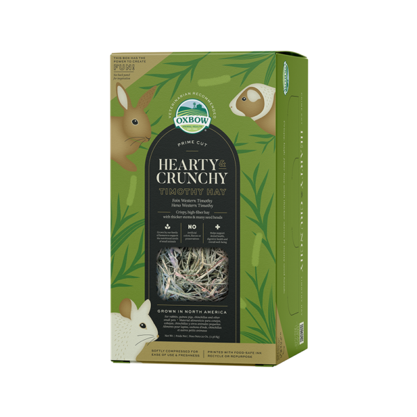 Prime Cut Hearty & Crunchy	Timothy Hay Small Animal Treat by Oxbow