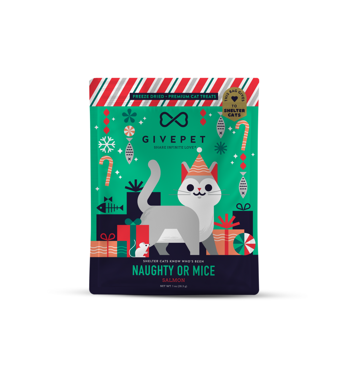 GivePet - Naughty Or Mice FreezeDried Cat Treats