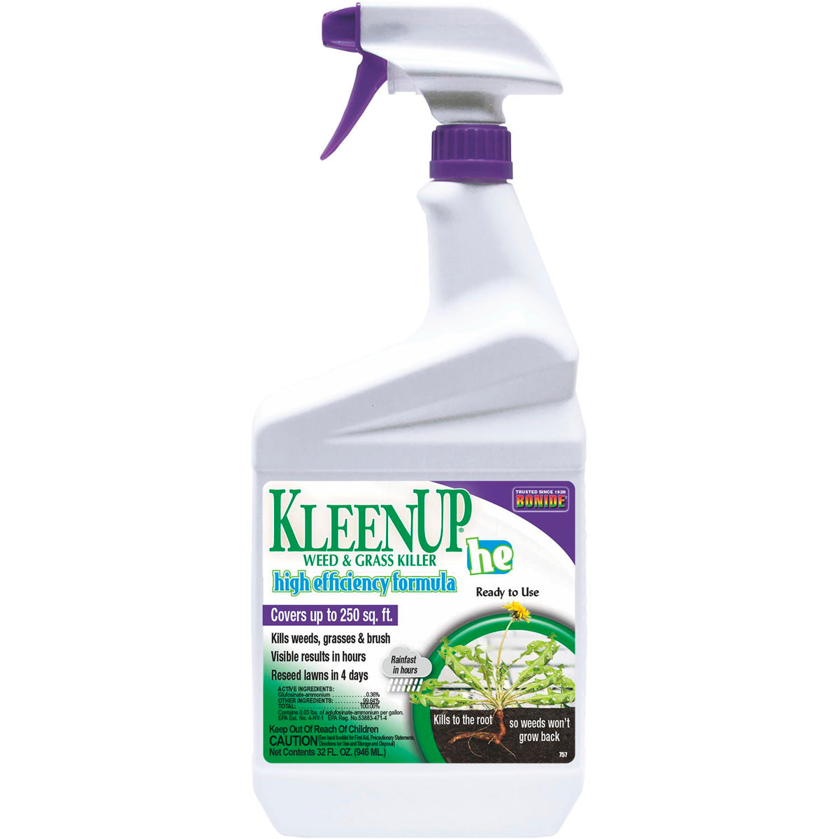 Bonide - KleenUp® “HE” High Efficiency Weed & Grass Killer with Wand