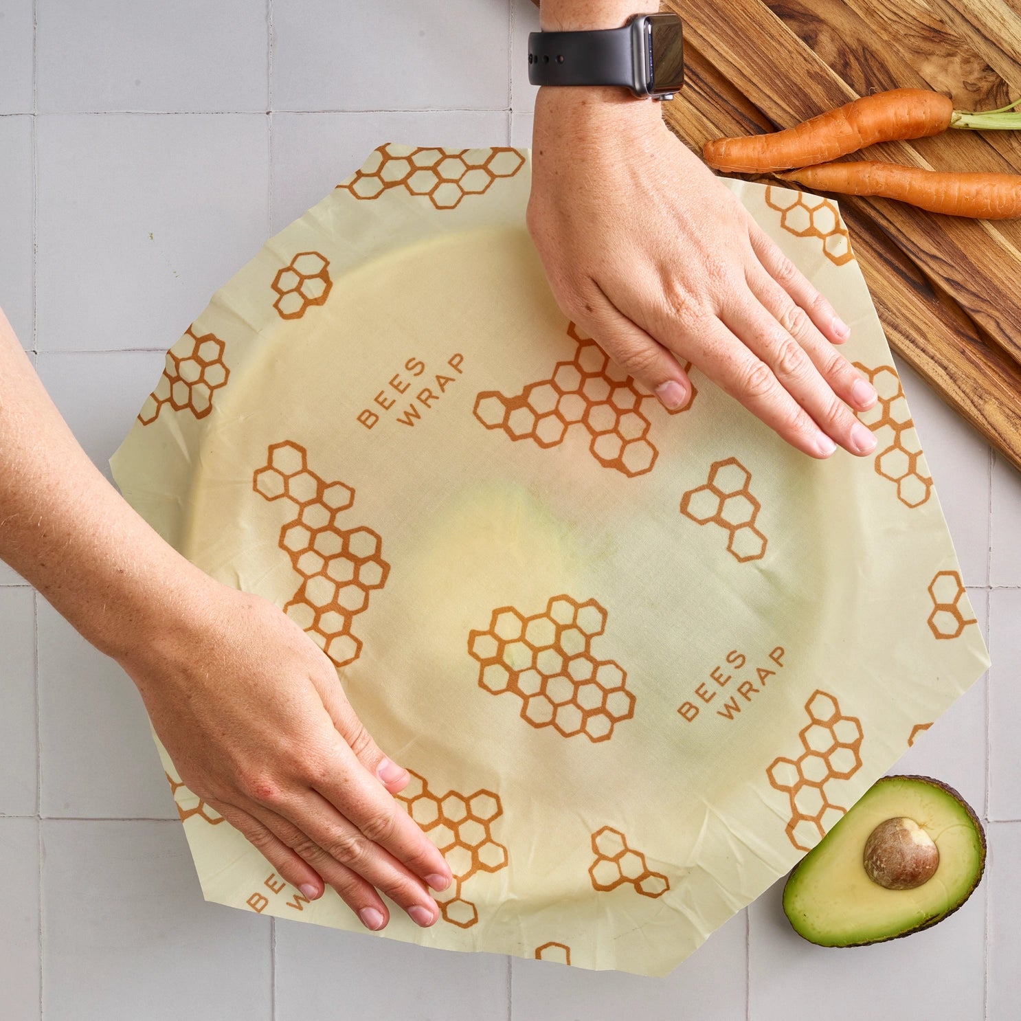 Bee's Wrap Honeycomb HexHugger Bowl Cover