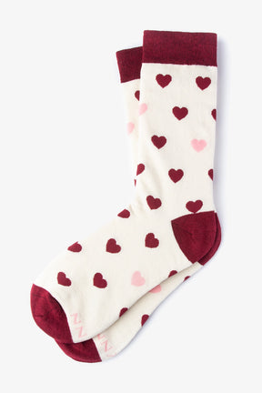 Socks Love Hearts Women's Crew