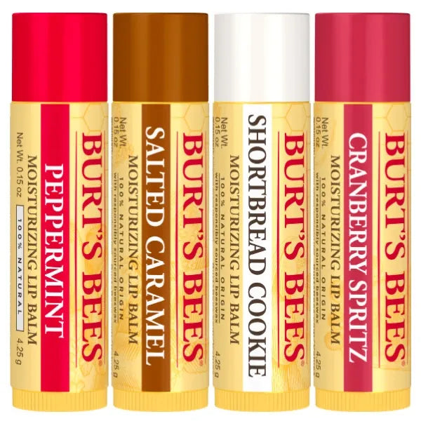 Burt's Bees - Lip Balm Festive Fix 4 Pack