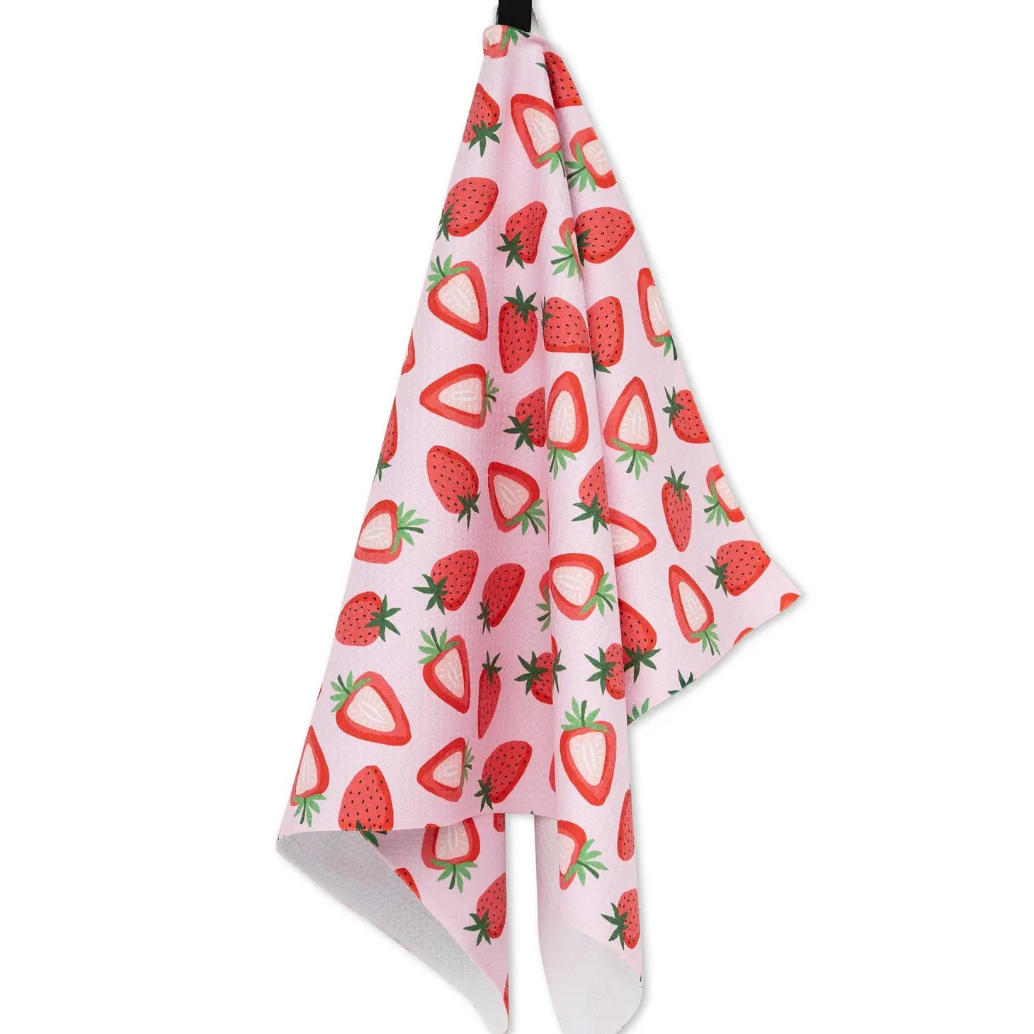 Geometry - Tea Towel Sweet Strawberry