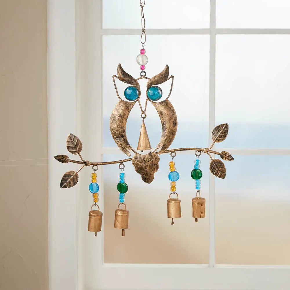 Recycled Owl Chime