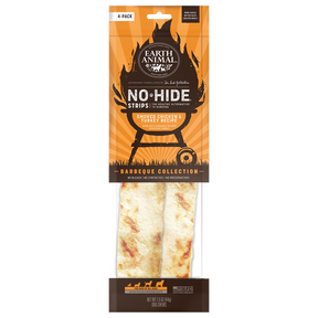 Earth Animal - Smoked Chicken & Turkey No-Hide Strips. Dog Treats.