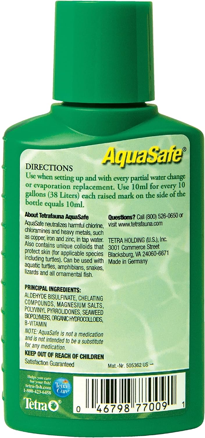 AquaSafe Water Conditioner for Reptiles & Amphibians