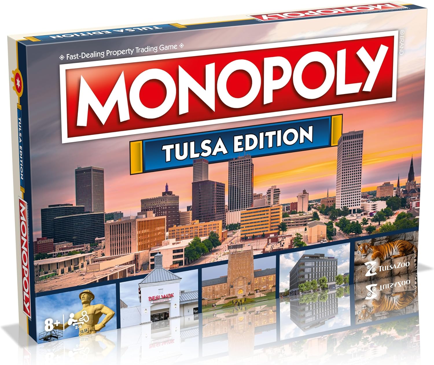 Monopoly Tulsa Edition Board Game