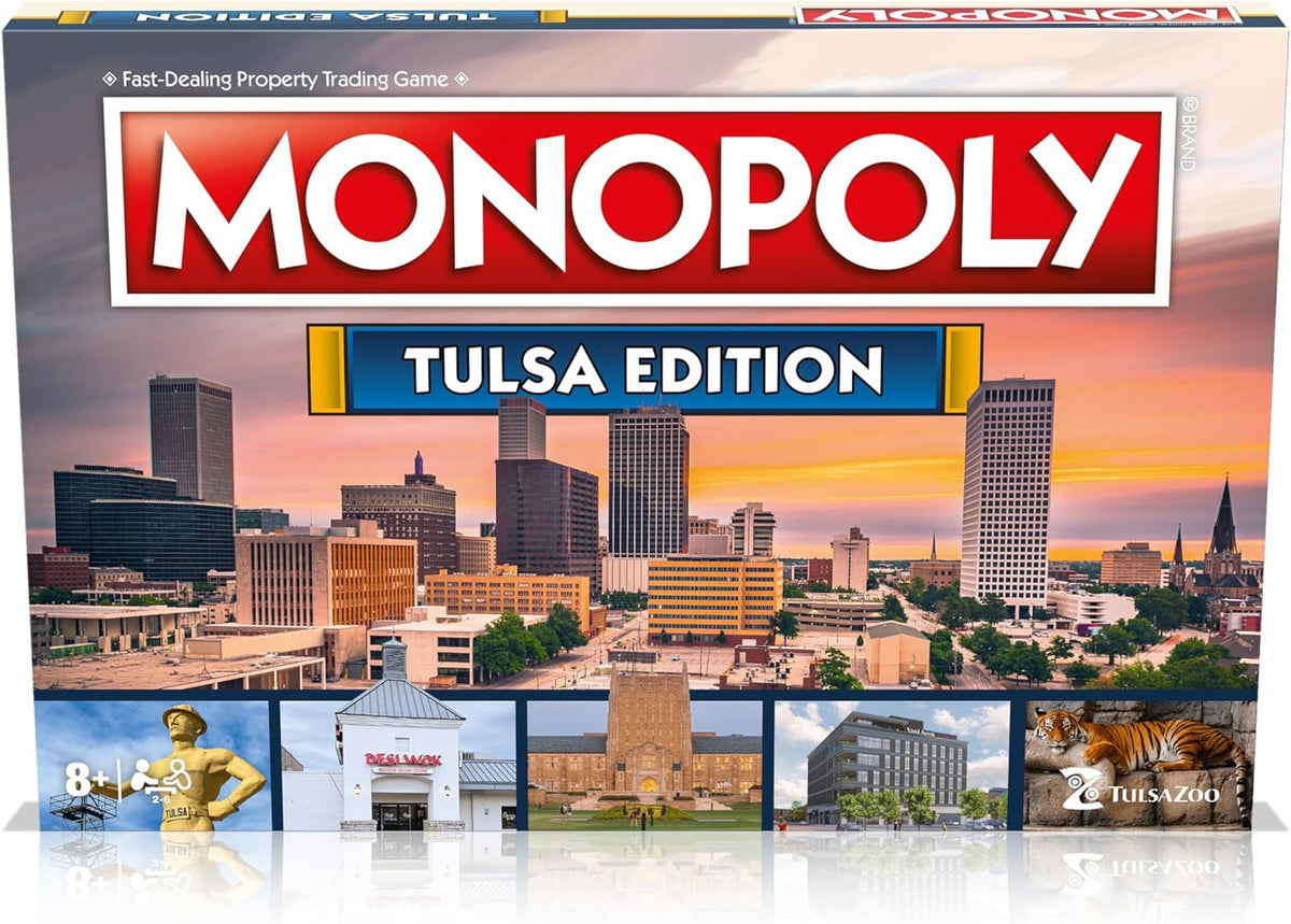 Monopoly Tulsa Edition Board Game