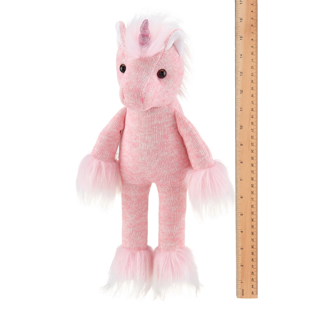 Bearington Collection - Rosy Glittertoes the Sock Monkey Unicorn