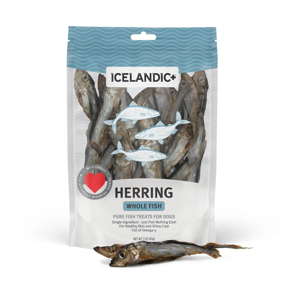 Icelandic+ - Herring Whole Fish Dog Treats