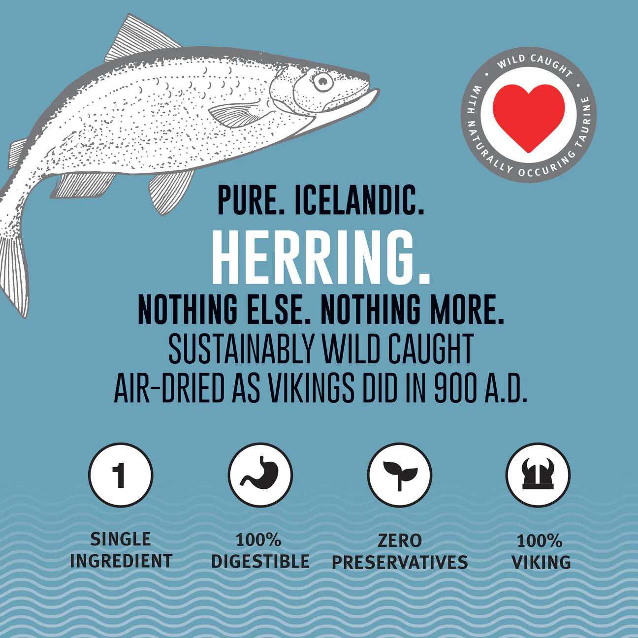 Icelandic+ - Herring Whole Fish Dog Treats